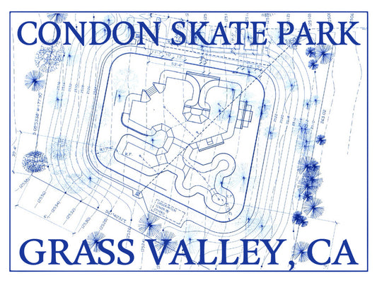 Limited Edition Grass Valley Skate Park Poster